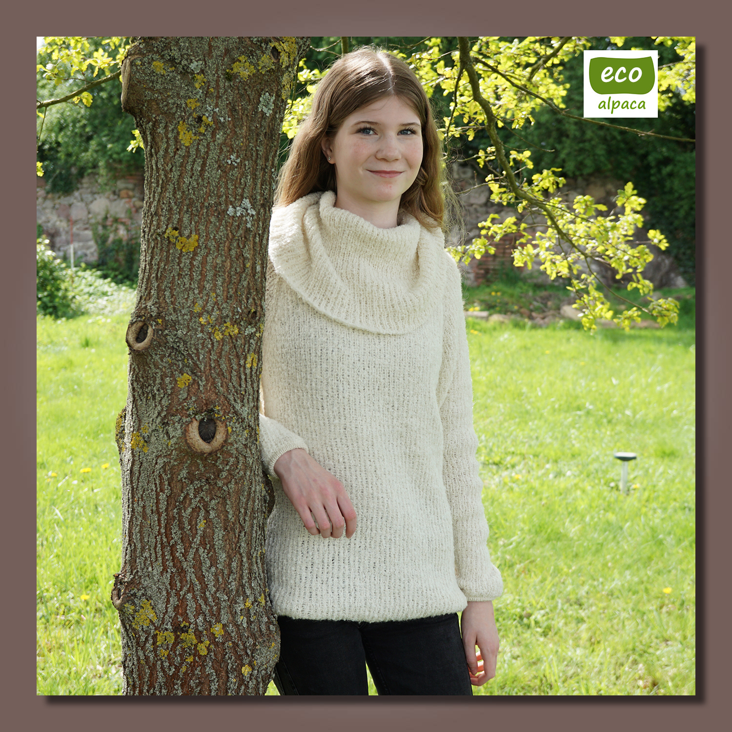 Pullover/sweater ASTURIAS, Farbe/colour: weiß/white eco, Größe/size: L