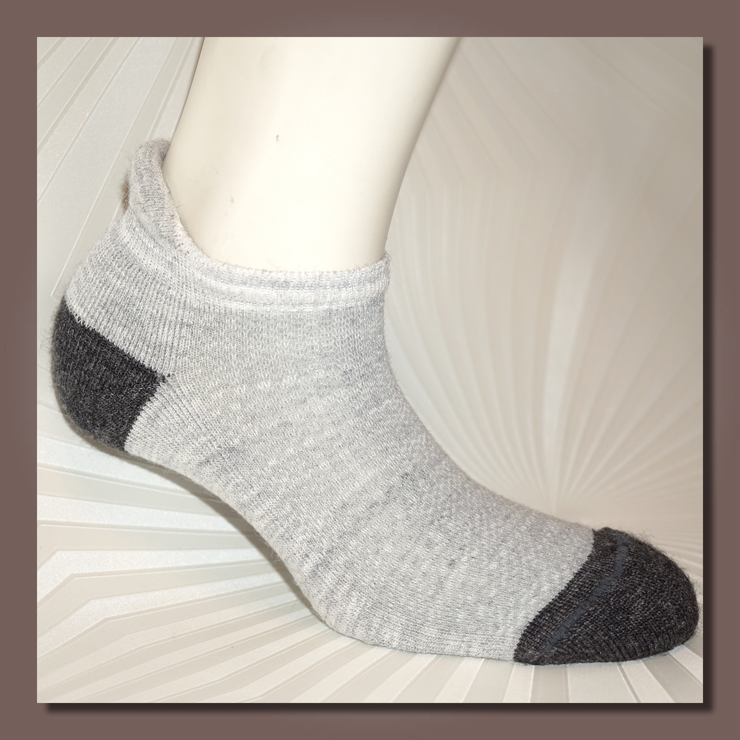 Socken/socks SNEAKER, Farbe/colour: grau/gray, Größe/size: S